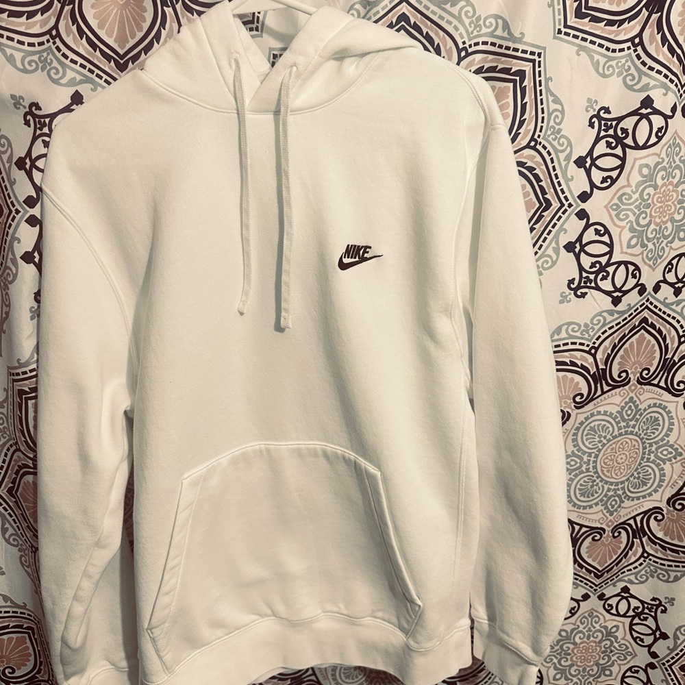 Nike White Hoodie